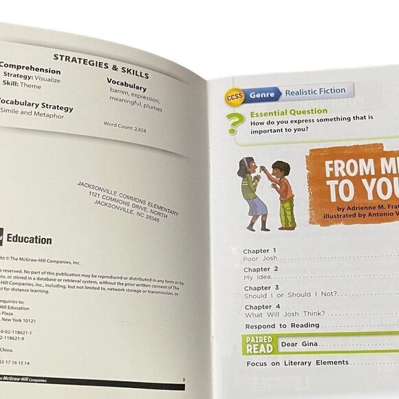 From Me To You By Adrienne M. Frater Illustrated By Antonio Vincenti Children's - Picture 2 of 3